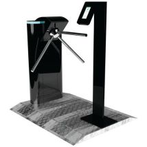 Colonna con tornello per controllo accesso Green Pass - 1200mm Larghezza 1220mm Altezza - Sicurezza e Efficienza