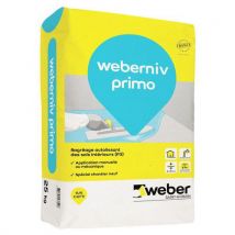 Weber Saint Gobain - Malta Di Rasatura Autolivellante - Weberniv Primo 25 Kg