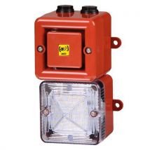 AE&T - Combinaz Led 110 Db Tonaflash Arancione-48-260 Vca-64 Toni