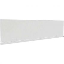 Quadrifoglio - Pannello Di Fondo Bianco 140cm Per Scrivania Bench X4