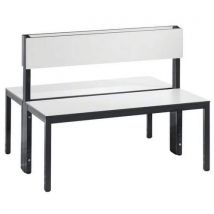 CP - Panca Basic Plus Bifrontale Con Schienale Bianca L 1000