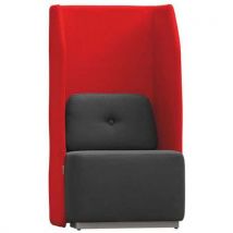 CEP - Poltrona Monoposto Fonoassorbente Rosso