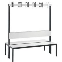 CP - Panca Basic Plus Bifrontale Appendini Schien Bianca L 1500