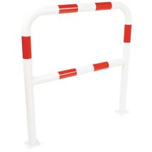 Barriera Sicurezza Con Piastra Ø 60 Mm Lungh. 1m Bianca/rossa - Manutan