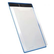 Lotto di 5 Distributore Di Documenti In Formato A4 Magnetico Verticale - Blu - Tarifold