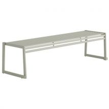 Urbantime - Panca Senza Schienale Acciaio Galvanizzato Beige-l: 180 Cm