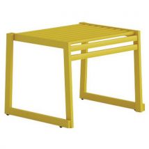 Urbantime - Panca Senza Schienale Acciaio Galvanizzato Giallo-l: 60 Cm