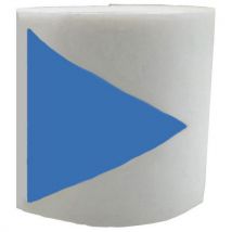 Wattelez - Segnaletica Per Porta Vetrata 25m - 50mm - Triangolo Blu