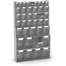 Fami - Scaffale Visual Box - 602x190x1000 - 40 Cassetti
