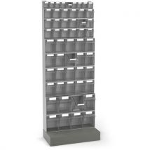 Fami - Scaffale Visual Box Con Piedini - 55 Cassetti