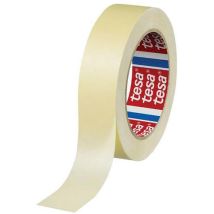 Tesa - Nastro di mascheratura 70° giallo pastello - 50 m x 38 mm - Resistente al calore