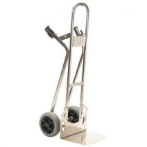 Matador - Carrello In Alluminio - Pala Fissa - Ruote Antiforatura - Portata 350 Kg