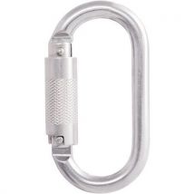 Kratos Safety - Moschettone Acciaio Chiusura A 1/4 Di Giro-kratos Safety