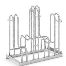 WSM - Portabiciclette 4 posti 4154 - 720mm Lunghezza - Robusto e Sicuro