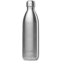 Qwetch - Bottiglia Isotermica 1 L Inox Spazzolato Originals