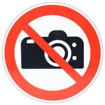 Cartello Di Divieto-vietato Scattare Foto-alluminio-300mm - Manutan