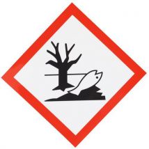 Cartello Clp-rischio Ambientale-adesivo-120x120mm - Manutan