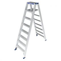 Tubesca-Comabi - Scaletta Pieghevole A Doppio Accesso - 8 Gradini