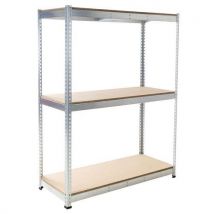 Scaffalatura Manutan Rapid 1 1980x1525x455 3 Rip Truc Zinc