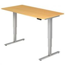 Scrivania Elettrica Serie Xdsm 160 Cm Faggio - Manutan