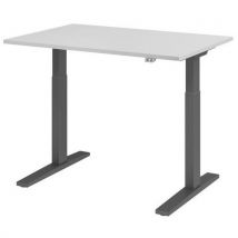 Scrivania Elettrica Serie Xmka 120 Cm Grigio/antracite - Manutan