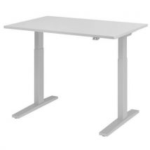 Scrivania Elettrica Serie Xmka 120 Cm Grigio/alluminio - Manutan