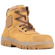 Honeywell - Scarpe Antinfortunistiche CONSTRUCTION BTP MID - Taglia 45 - Punta Non Metallica S3 HRO HI CI AN SRC - Arancione/Marrone