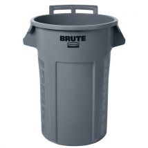 Rubbermaid - Contenitore Rotondo Grezzo Con Rotelle