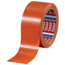 Tesa - Rotolo In Pvc Arancione 4883 - 33m X 50mm - Tesa