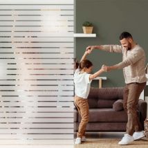 Luminis Films - Pellicola Decorativa Con Strisce Intrecciate-larghezza 152