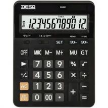 Desq - Calcolatrice Extra Large Business Classy 12 Cifre 30321