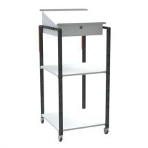 Fimm - 2 Ripiani Leggio Mobile 2 Etageres