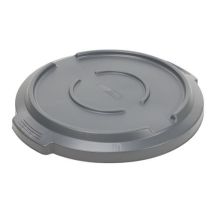 Manutan Expert - Coperchio a clip per contenitore 120 L Grigio - Polietilene resistente - Ideale per gestione rifiuti