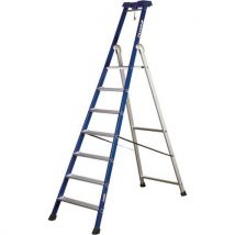 Duarib - Scala Mp Laccata In Nero 7 Gradini