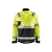 Blaklader - Giacca Alta Visibilità Giallo Fluorescente/Nero - Taglia 6XL - Cotone e Poliestere - Certificata CE EN 20471