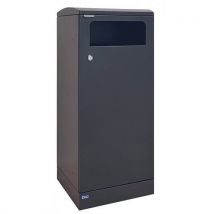 Buitenafvalbak Bica 711 100 liter antraciet - Bica - Bica