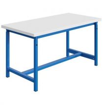 Werkbank PTH 38mm melamine blad verstelbaar d.m.v. rek - SOFAME - Sofame