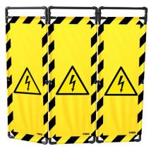Werkafzetting 180cm 3-delig - Elektriciteit - Viso - Viso
