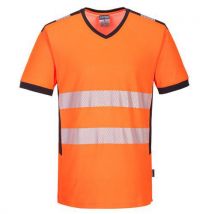 T-shirt met V-hals Hi-Vis PW3 - Portwest - Portwest