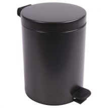 Badkamer Prullenbak Retro 5 L - Donkergrijs, - Prosper