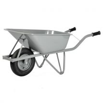Kruiwagen M-110 - 100 L - Pneumatisch Wiel - Grijs, - Matador
