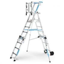 Platformladder ZAP Masterflex Plus S - 5 tot 12 treden - Zarges - Zarges