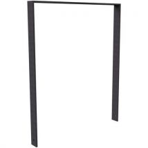 Fietsaanleunbeugel Zonder Tussenbuis Gecoat 1000mm 452_100b, - Schake