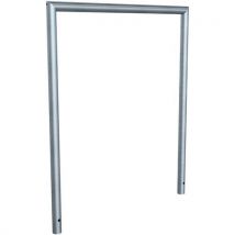 Fietsaanleunbeugel Rechthoekig Verzinkt - 1000mm - 447_12, - Schake