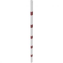 Dwarsbalk Voor Beschermbeugel- Wit/rood - 2300 Mm, - Schake