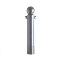 Afzetpaal Ø140 Aluminium Kop Grondanker 2 Ogen 40140b/2, - Schake