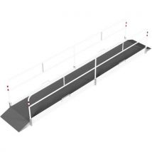 Aluminium Loopbrug - 6,70x 1 M - 20286, - Schake