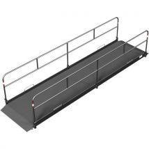 Aluminium Loopbrug - 1,30 X 5,50 M - 2028513, - Schake