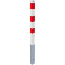 Afzetpaal Uitneembaar Refl. Driehoekslot 2 Ogen 70 X 70 Mm, - Schake