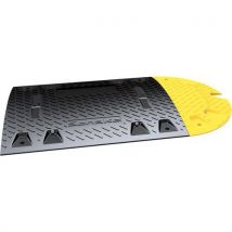 Verkeersdrempel Eindstuk Met Adapter - Zwart - 3392-50a, - Schake